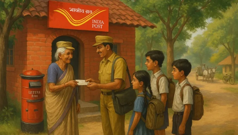 पोस्ट ऑफिस मराठी निबंध: Post Office Marathi Nibandh