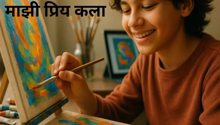 माझी प्रिय कला मराठी निबंध: Mazi Avadti Kala Marathi Nibandh